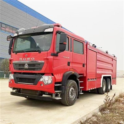 HOWO 18 Ton Foam Water Fire Truck price