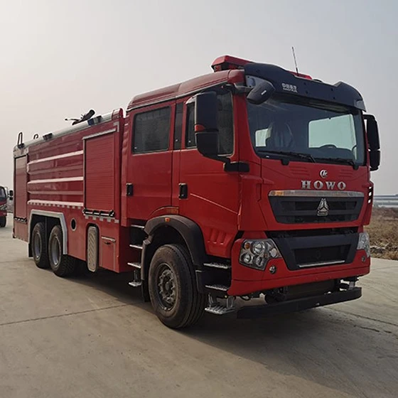 HOWO 18 Ton Foam Water Fire Truck suppliers