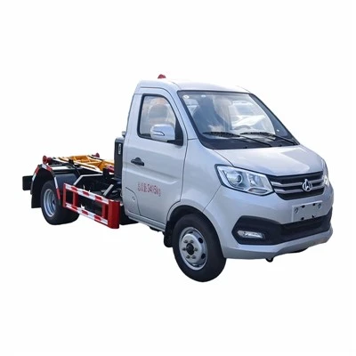 Dongfeng 8m³ Chav ua noj khib nyiab Compactor Truck